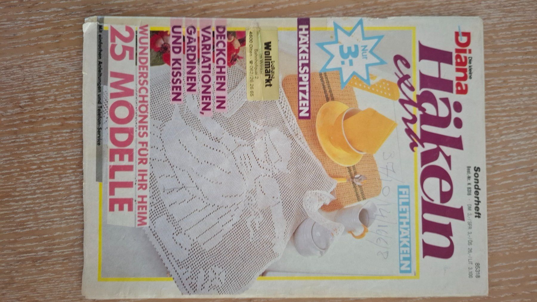 Riviste & Magazine: Kunststricken Filethäkeln  Hefte 3 Stk. – Usato da Matzendorf venduto da haexehuesli 2