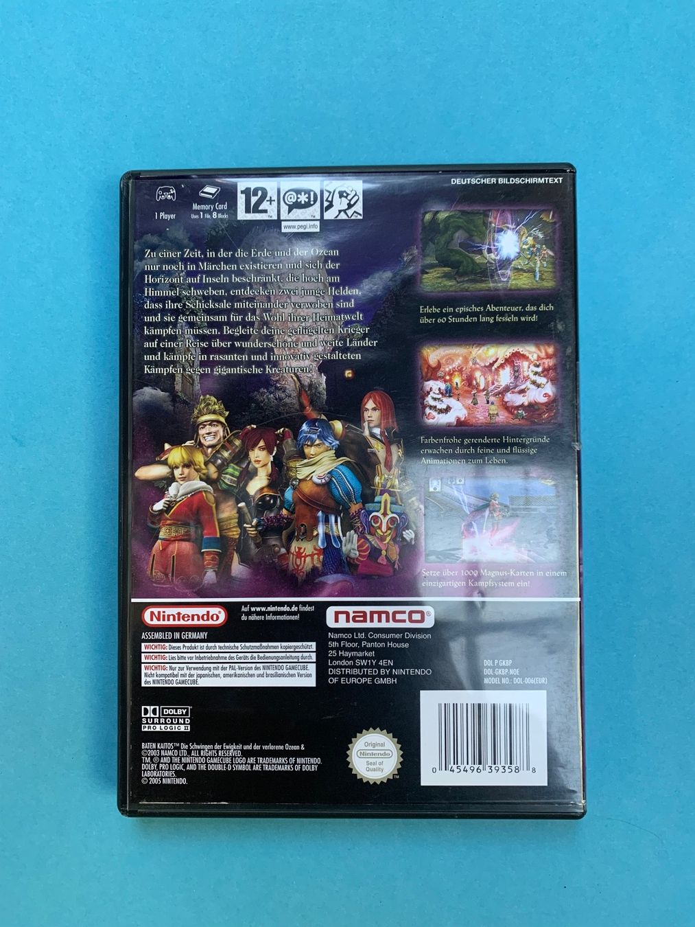 Nintendo Giochi: Gamecube / Baten Kaitos – Usato da Kölliken venduto da sergesellsretro 1