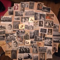 Hochdorf Foto Konvolut — Familienbilder, Ansichten 57 St. 