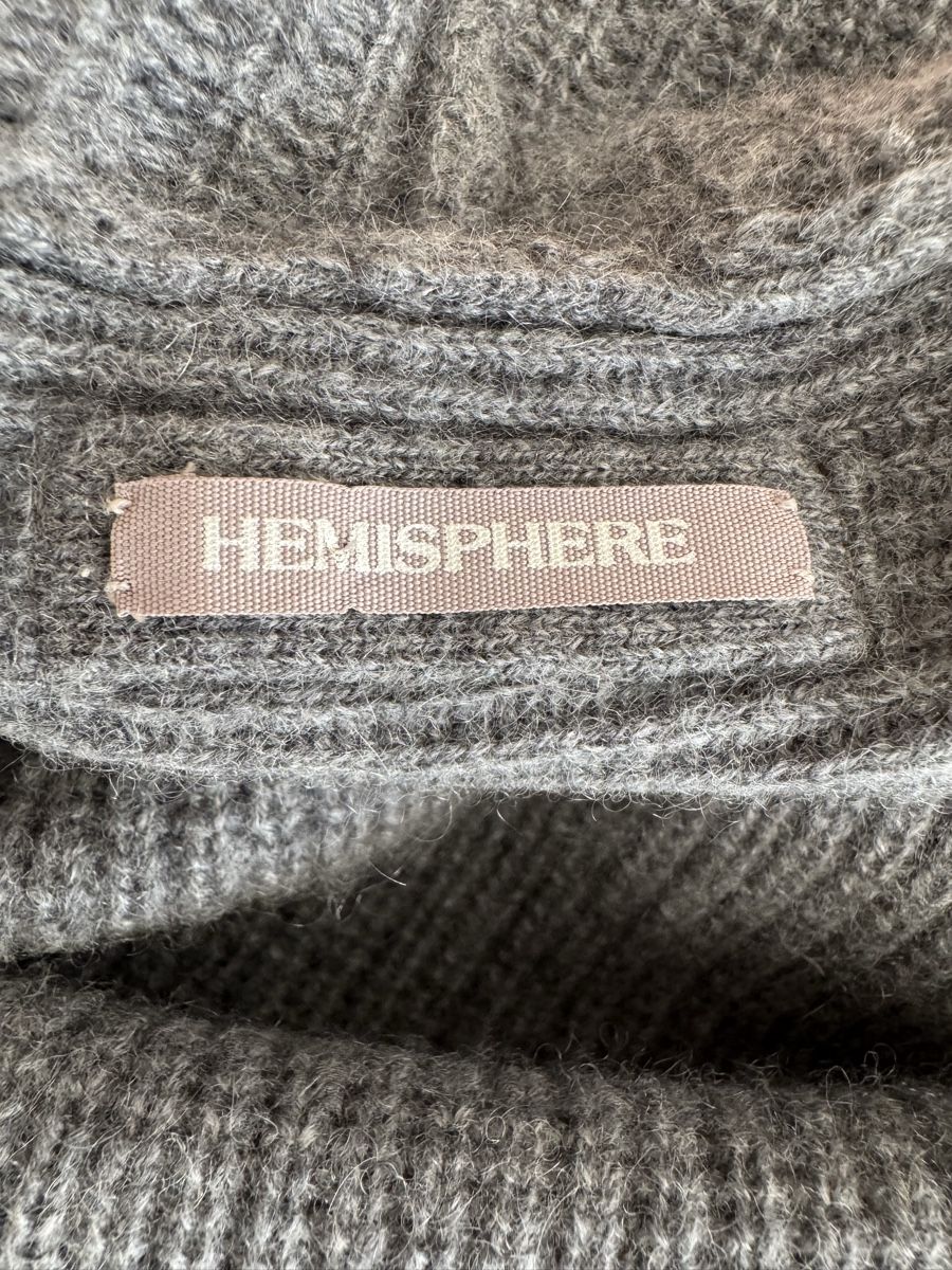 Hemisphere Maglioni & Felpe: Pull oversize col roulé Hemisphere 100% cachemire gris – Nuovo (secondo la descrizione) da Morges venduto da sandy069 5