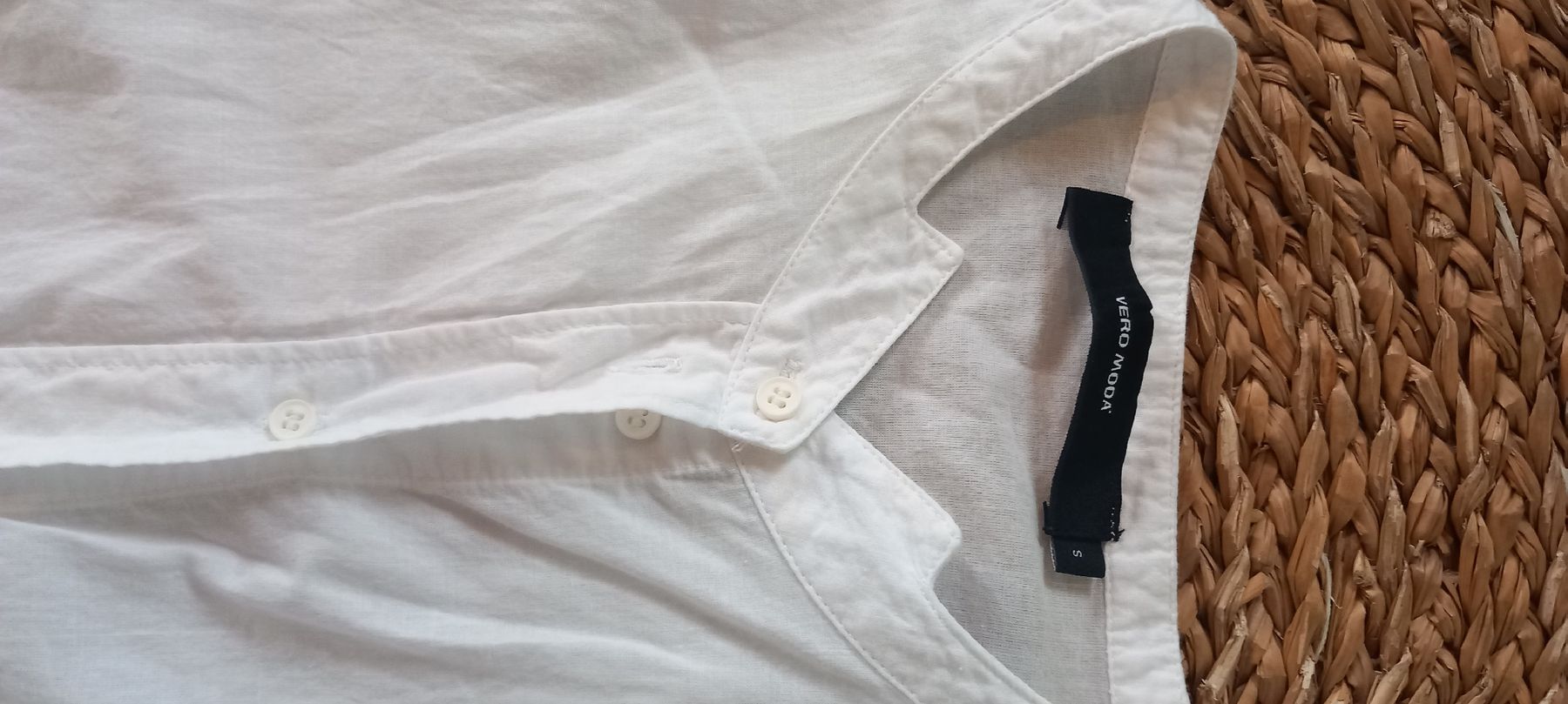 Vero Moda Camicette: Weisses Bluse von Vero Moda, Grösse S, Sommer – Nuovo (secondo la descrizione) da Rebstein venduto da bestforyou 1