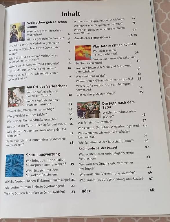 Livres: NEU Was ist Was Kriminalistik – D'occasion à Domat Ems par guz_l5xq 2