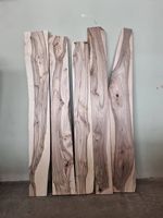 Nussbaum Massivholz Klotzbretter Natur Edelholz 5 Stk 
