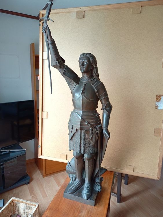 Statue en bronze de Jeanne d'Arc Kaufen auf Ricardo
