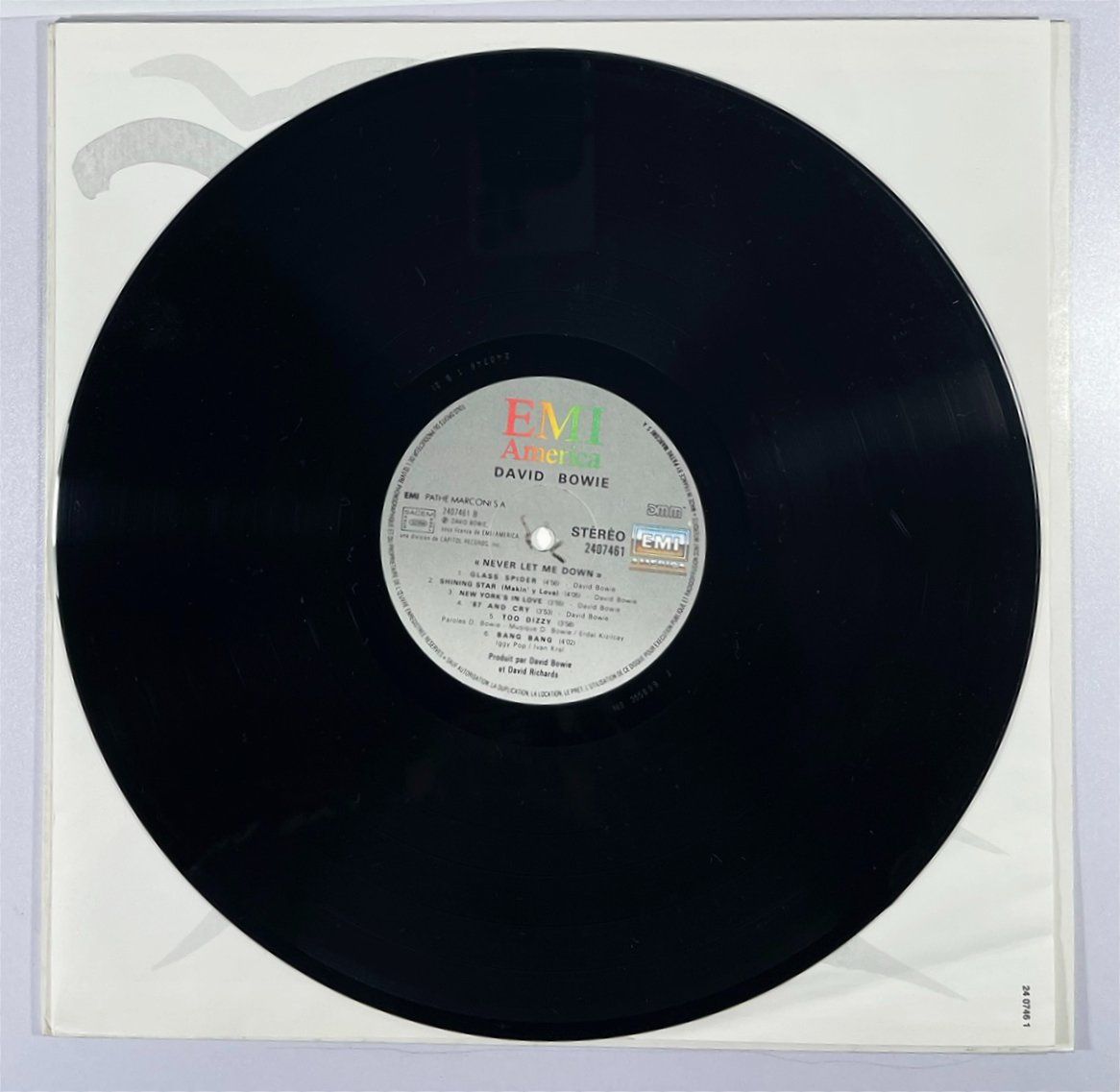 Vinyles: LP: DAVID BOWIE - Never Let Me Down (1987) – Neuf (Voir description) à Frenkendorf par Yard-Sale-2000 5