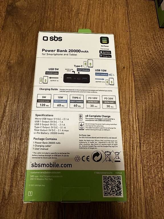 Accus: Power Bank 20000mAh – D'occasion à Wil SG par arj_8hhq 1