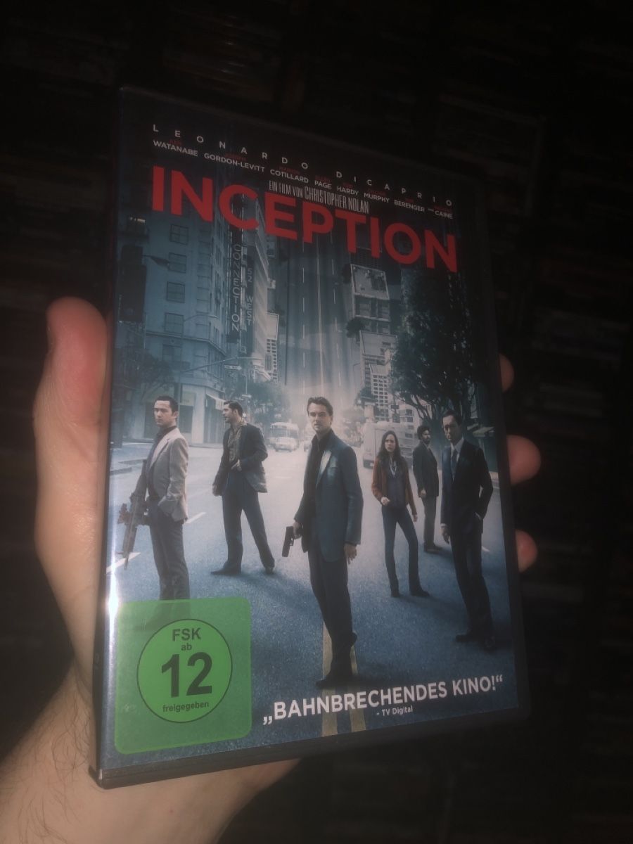 Tutti i DVDs: Inception - dvd – Usato da Lausanne venduto da fransadpop
