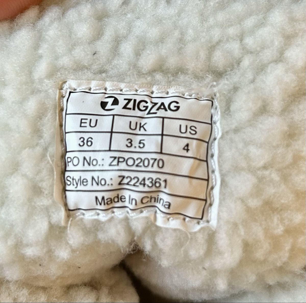 Scarpe da donna: Warme Winterstiefel Gr. 36, ZigZag – Usato da Oberrieden venduto da Mezz9 3