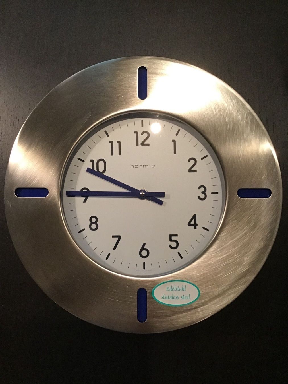 Orologi: Küchenuhr / Werkstattuhr Edelstahl – Nuovo (secondo la descrizione) da Aesch BL venduto da Aheinzi