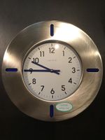 Küchenuhr / Werkstattuhr Edelstahl