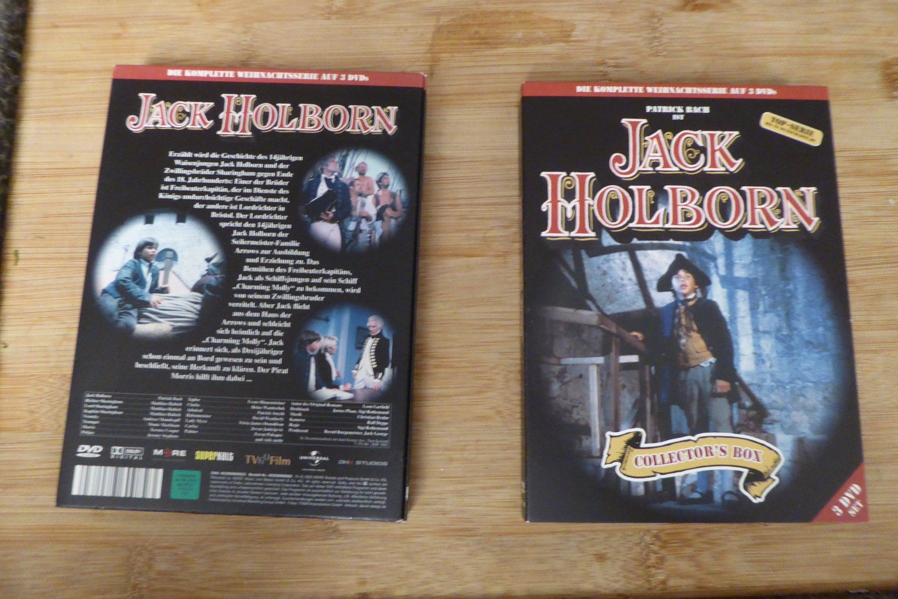 Tutti i DVDs: 3xDVD Jack Holborn Collectors Box – Usato da Allschwil venduto da Summelsarium 1