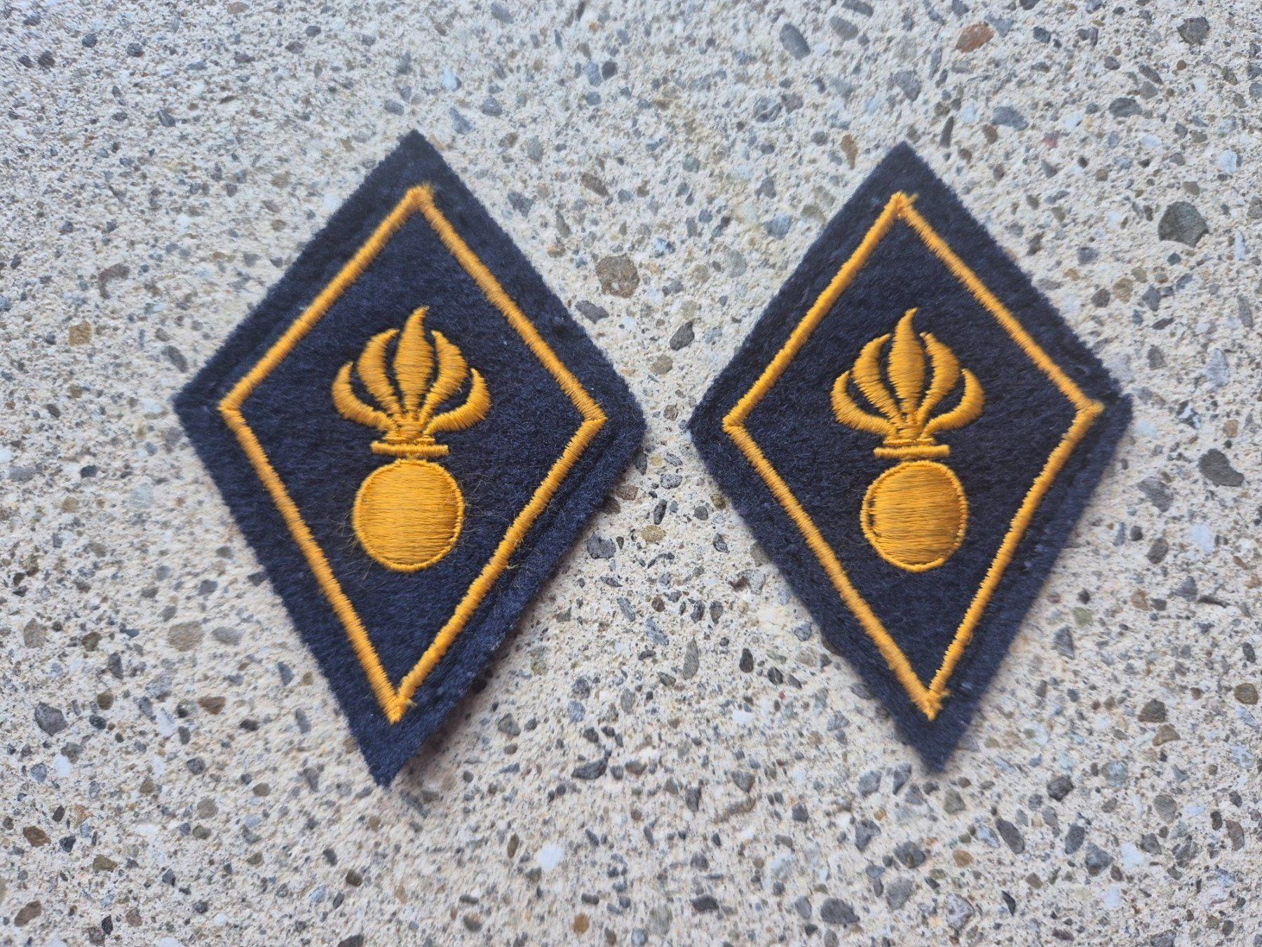 Schweizer Armee Placchette & Badge: *** Kragenspiegel *** – Usato da Riedholz venduto da fr_sIruP