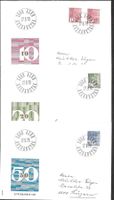 3 FDC 483-485 Serie Einzelmarken ET 17.9.1970