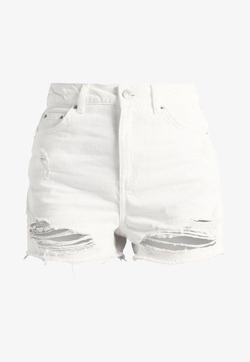 Topshop Jeans: Topshop Ripped Mom-Jeans Shorts – Usato da Triesen venduto da antonellaaa_ 1
