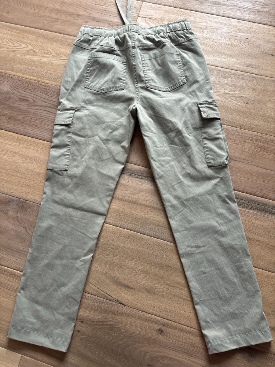 Pantaloni: Cargo Hose olivgrün mit elastischem Bund M – Nuovo (secondo la descrizione) da Hendschiken venduto da Uraniali 3