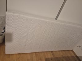 Matratze 90x200cm weiss 