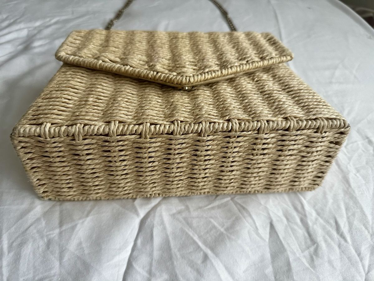 Borse da donna: Chic Raffia Bag Summer Beach Straw Shoulder Bag Handbag – Nuovo (secondo la descrizione) da Sorengo venduto da dis_tfq6 1