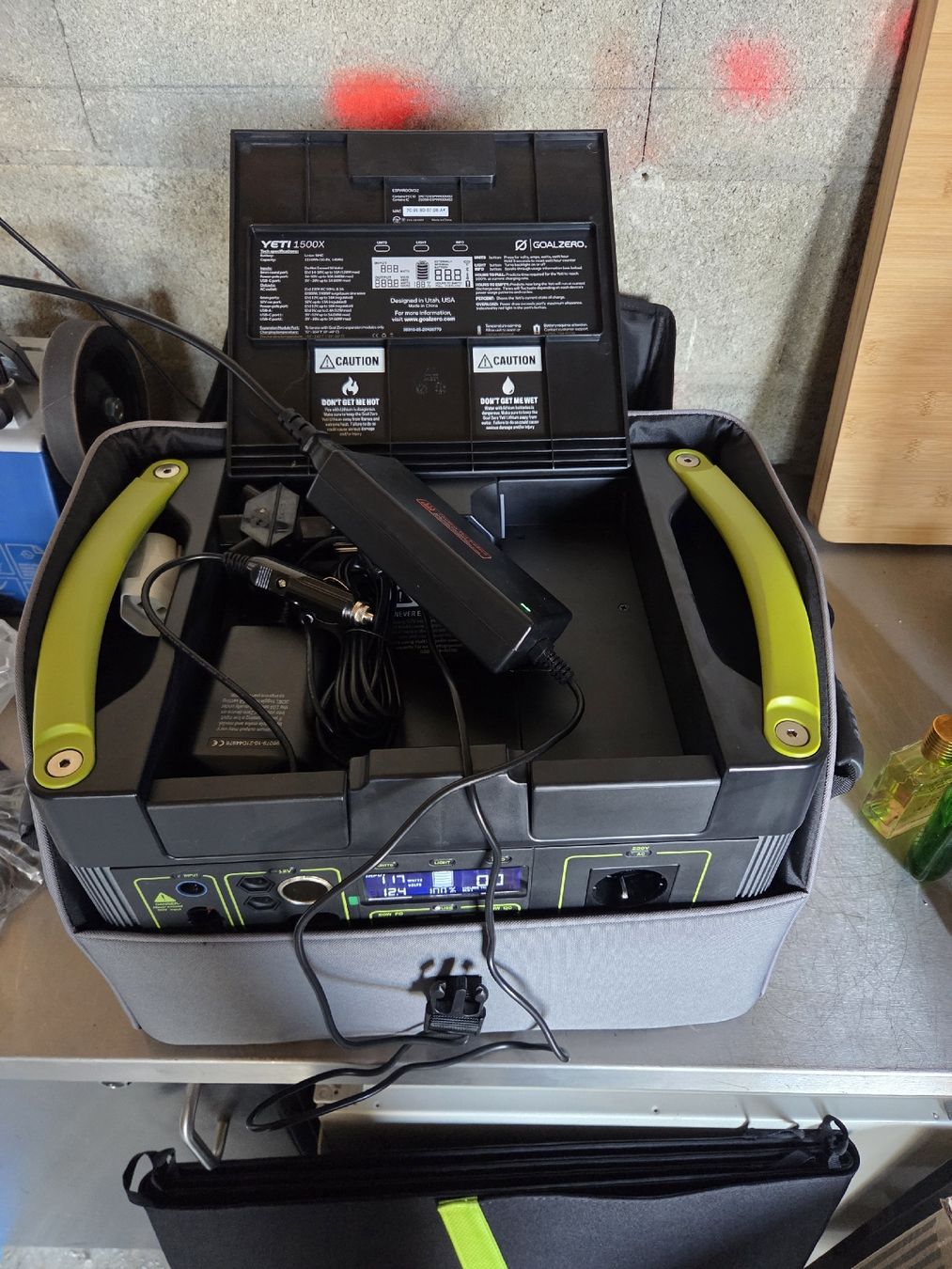 Goal Zero Batterie: Power Station Goal Zero Yeti 1500 + Nomade 200 – Nuovo e nell'imballaggio originale da Ste-Croix venduto da RTpower