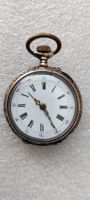 Echt Silber Sammler Taschenuhr 31.61mm, schöne Verzierung