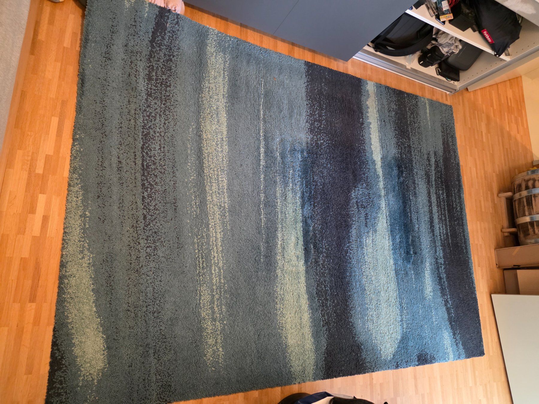 Ikea Teppiche: Teppich blau (Ikea SÖNDERÖD) – Gebraucht aus Winterthur von davidsommer