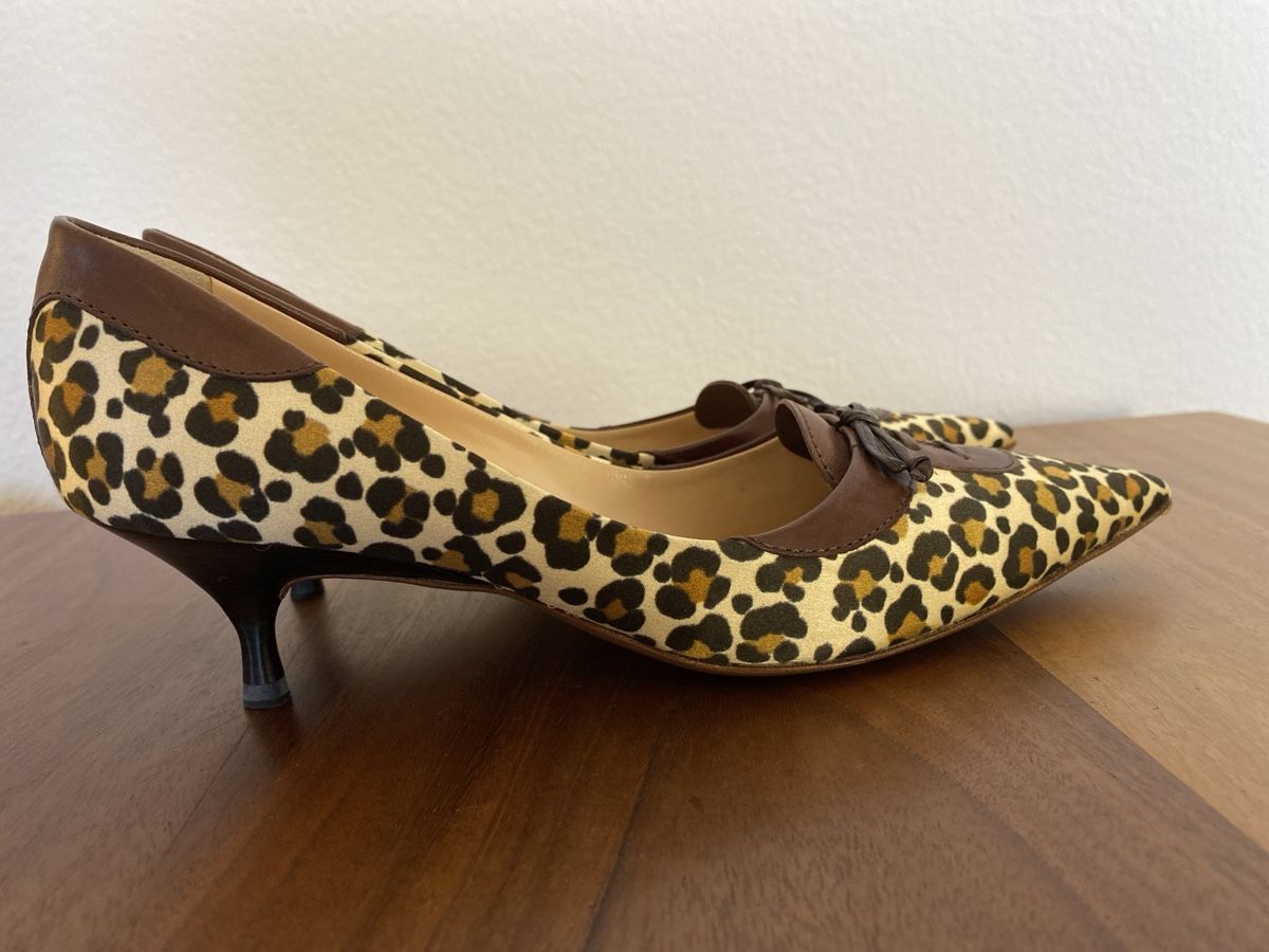 Moschino Scarpe da donna: Moschino-Pumps, echtes Leder, Leomuster, 37.5 – Nuovo (secondo la descrizione) da Zürich venduto da Klusek_2019 3