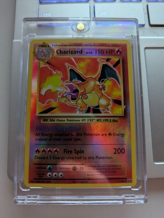 Charizard 11/108 Pokemon Reverse Holo Evolutions English (Gebraucht) in ...