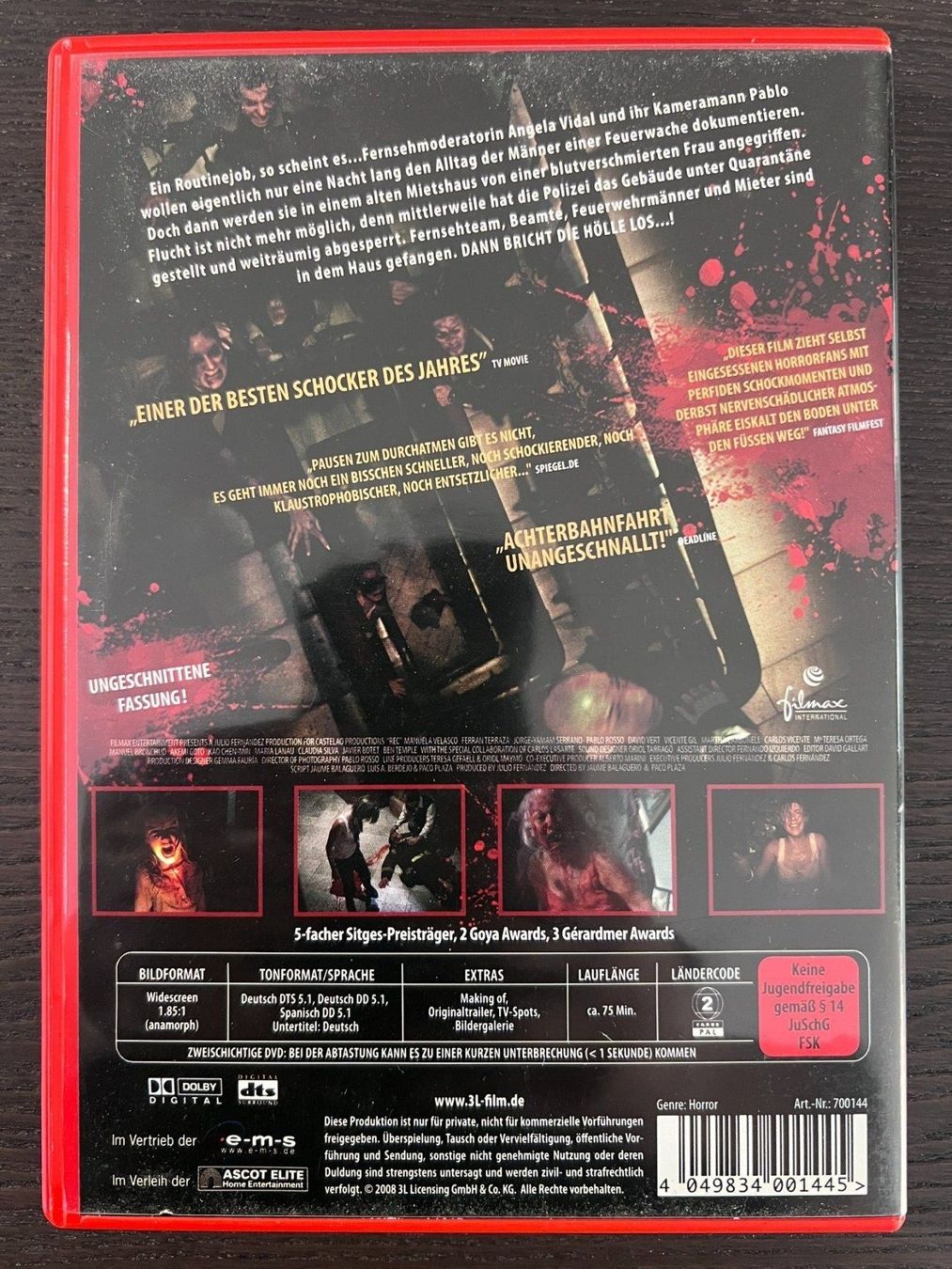 Tutti i DVDs: REC – Usato da Zürich venduto da FilmFreunde 1