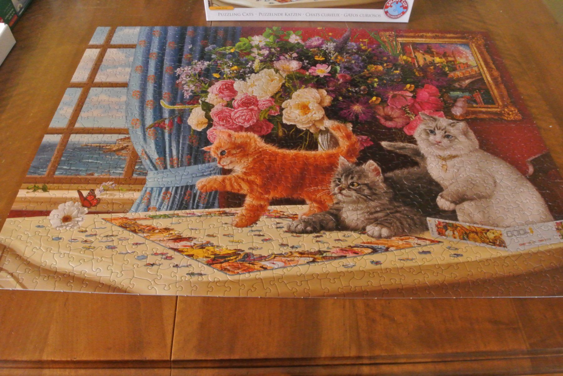 Puzzle: Puzzle 1000 Teile Katzen – Usato da Rüschlikon venduto da CBPL 1