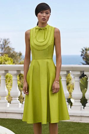 Ted Baker sommerliches, elegantes Kleid in Grün M