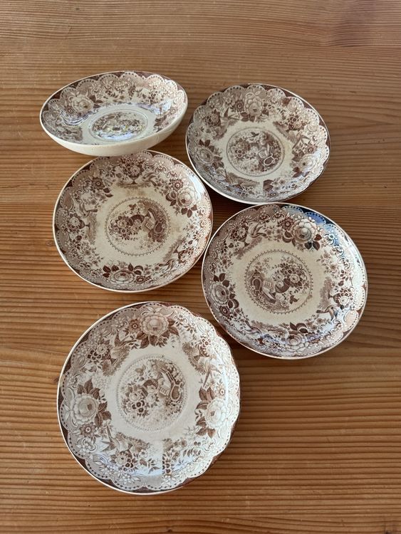 Villeroy & Boch Assiettes: Villeroy&Boch, Wild Rose, Untertasse, 5 Stück, Vintage – D'occasion à Lanzenhäusern par Galaa