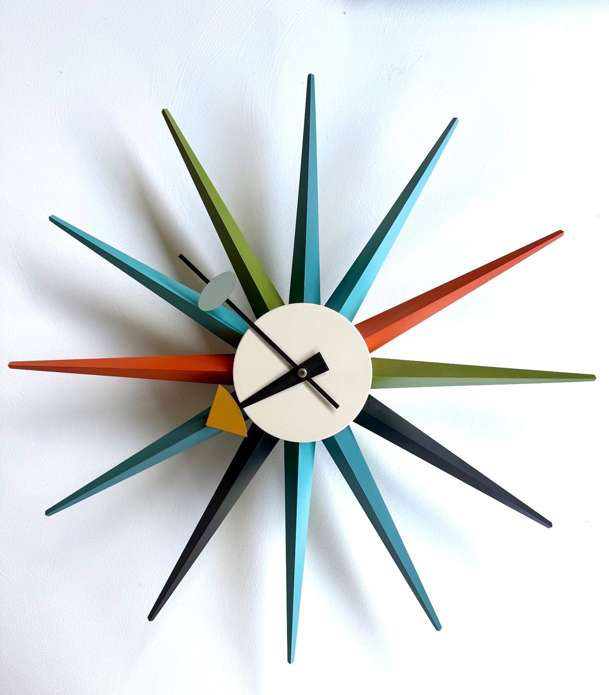 Orologi: Vitra Sunburst Uhr, George Nelson, Original 90er – Usato da Dietschwil venduto da adr_gs9w