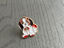 Lustiger Hunde Pin