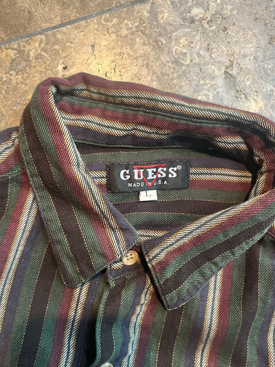 Guess Hemden: Guess Hemd L Vintage – Gebraucht aus Gockhausen von Turmfalken 1