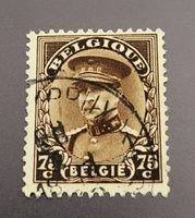 Belgien alte briefmarke