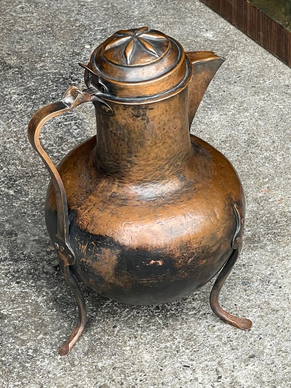 Caraffe: Antike Kupfer-Kaffeekanne – Usato da Zürich venduto da Minsky 1