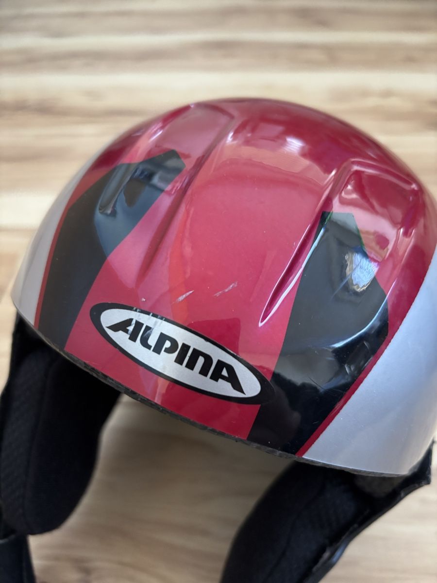 Alpina Caschi: Kinderskihelm Alpina Gr. 48/52 – Usato da Büsserach venduto da Zimtstaernli19