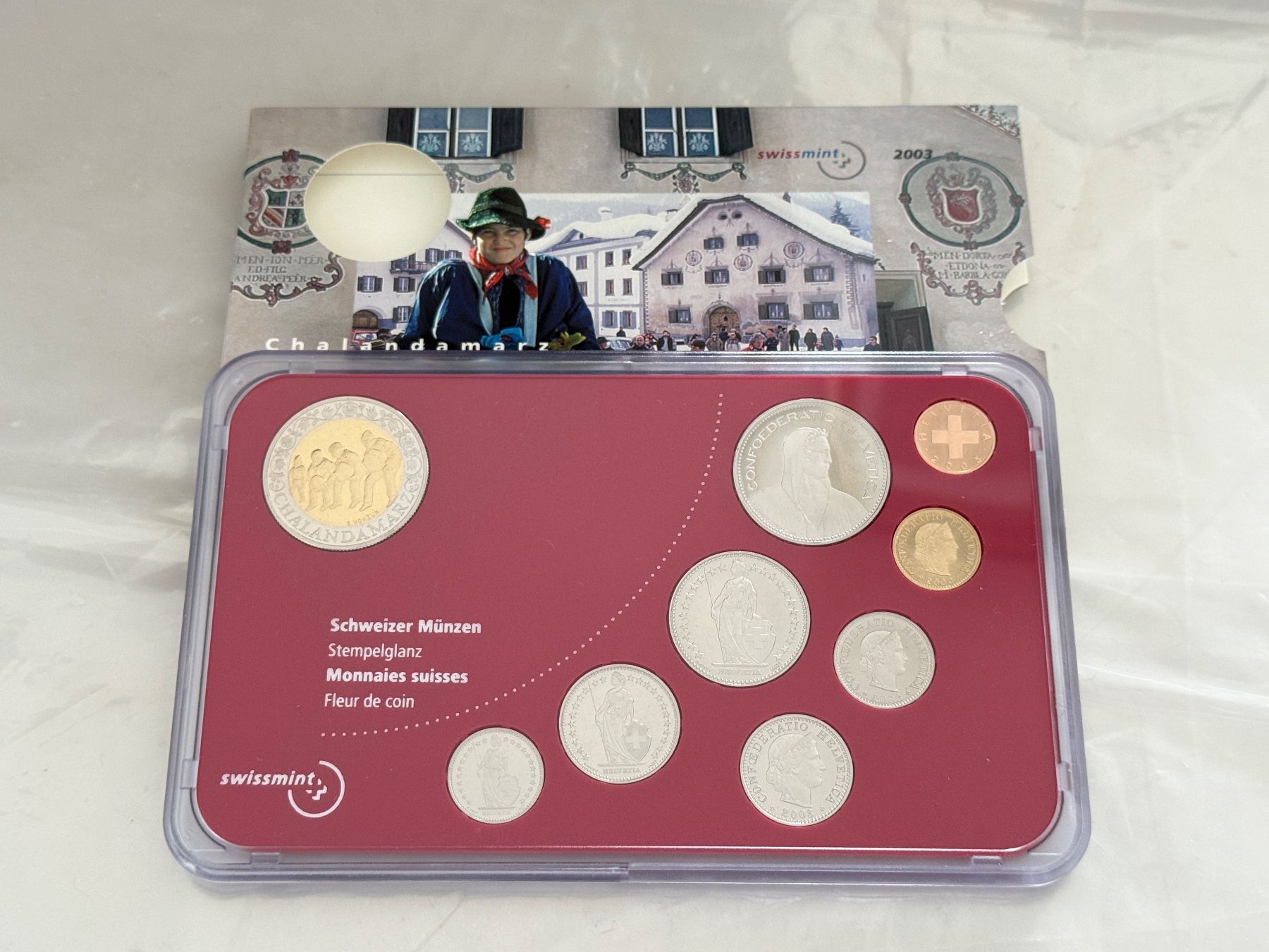 Alle Münzen: Schweizer Münzsatz 2003  Stempelglanz – Neu (gemäss Beschreibung) aus Wallisellen von SWISS_SILVER1 1