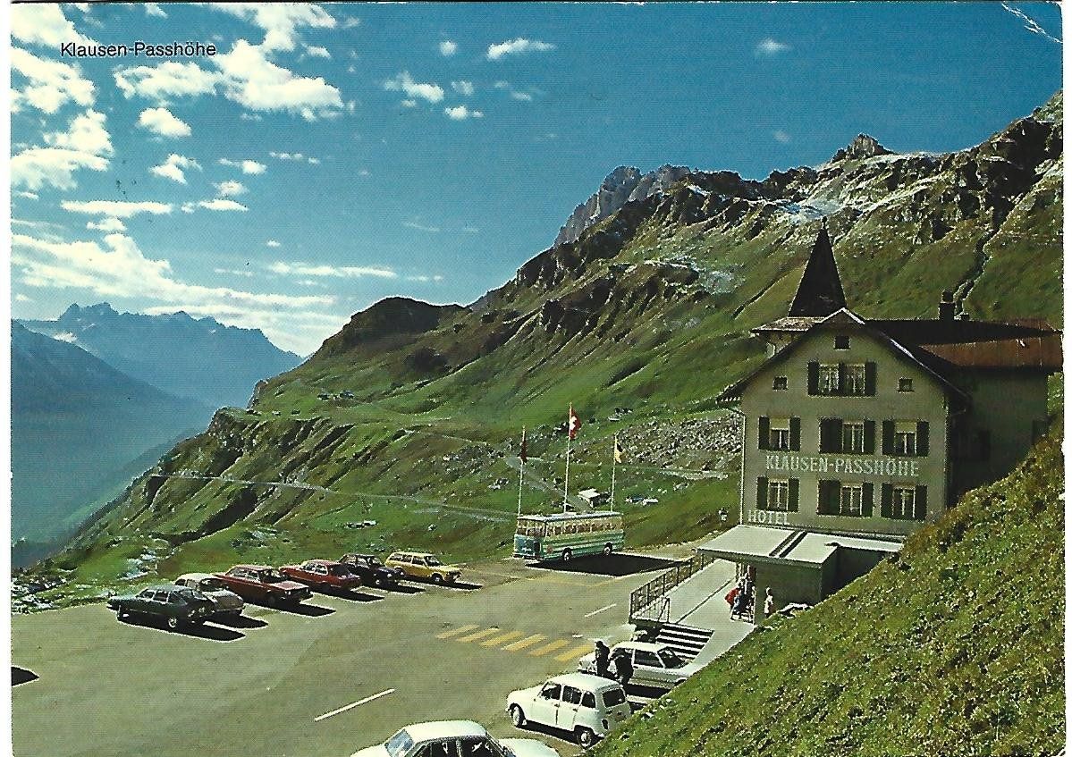 Cartoline postali: Klausen Passhöhe – Usato da Wetzikon ZH venduto da Brulu100