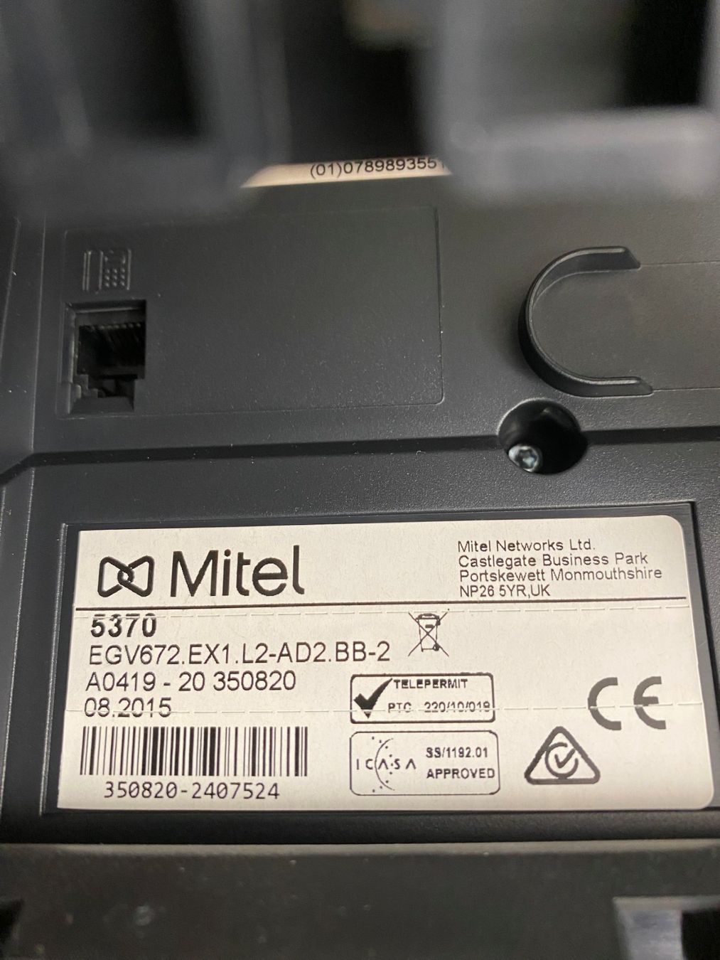 Aastra Telefoni: Mitel MiVoice 400 Telefonanlage mit Endgeräten und Dect-Send – Usato da Uetendorf venduto da ContecAG 4