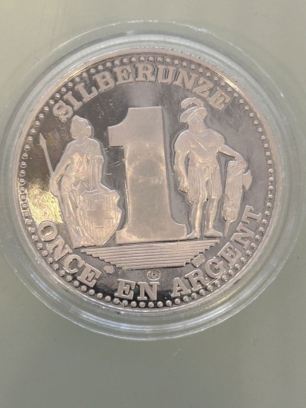 Metalli preziosi: 999er silber unze  ALTDORF URI – Usato da herisau venduto da hb_gold 1