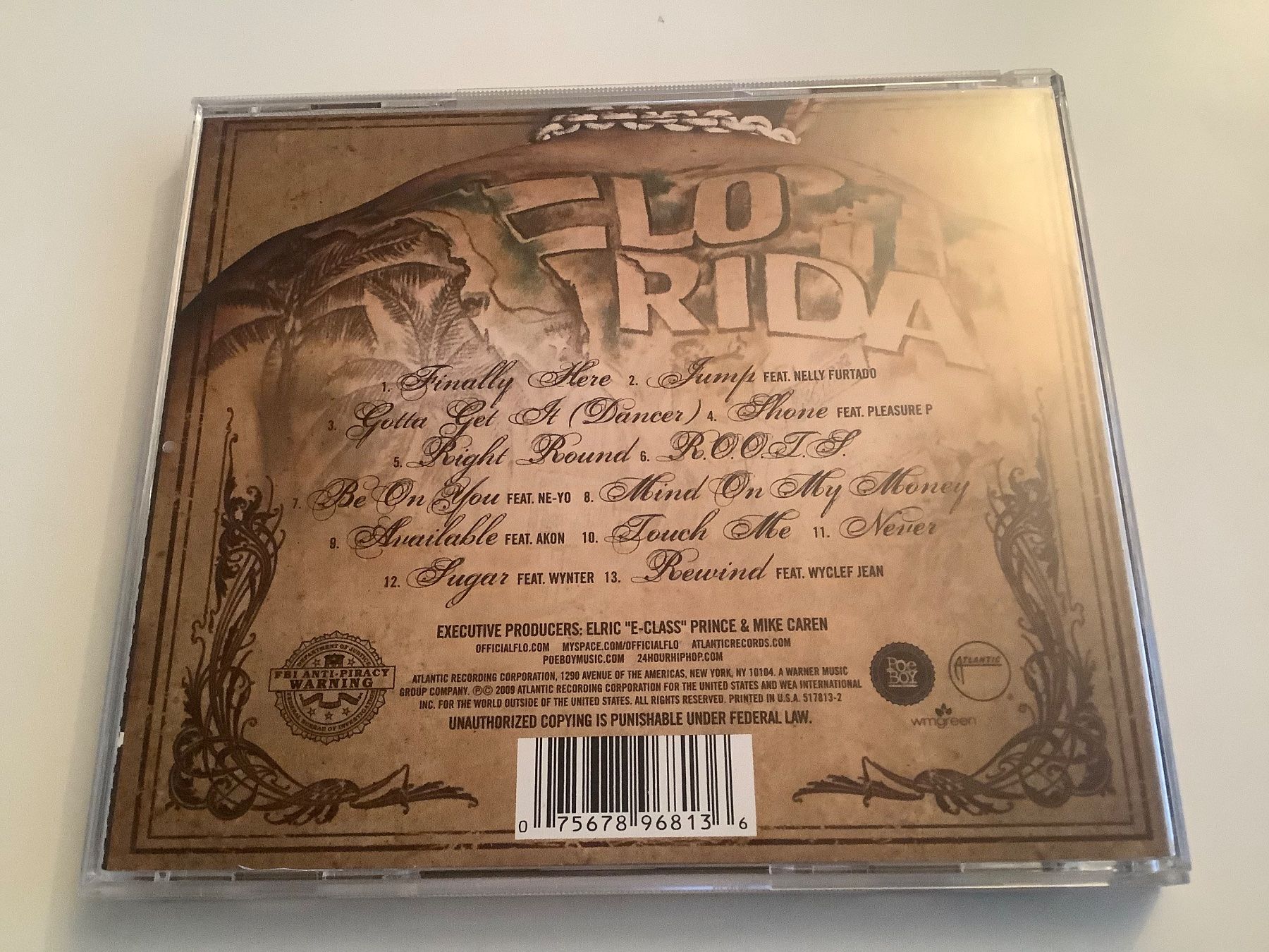 CD: Flo Rida / R.O.O.T.S / 2009 – Usato da Dübendorf venduto da Shreck 1