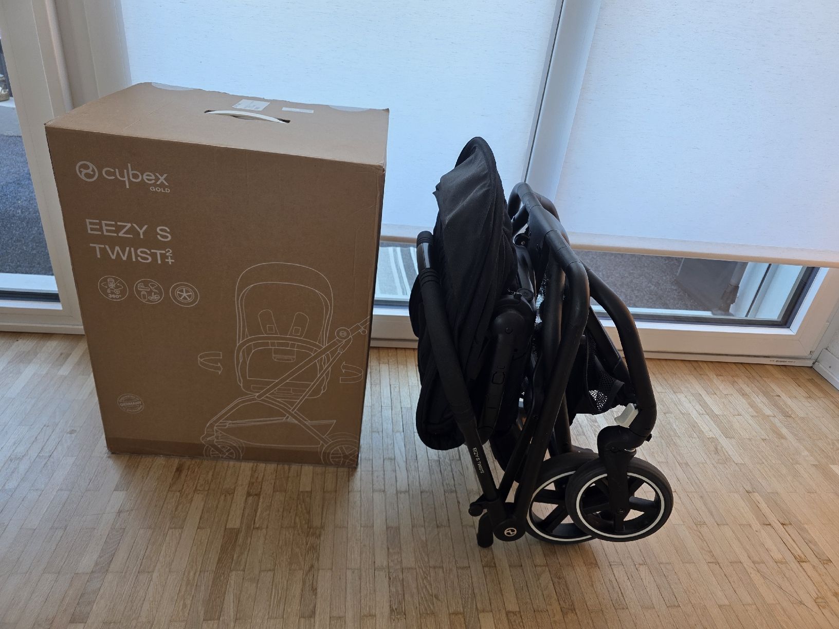 Cybex Poussette: Poussette Eezy S Twist +2 Cybex – D'occasion à Meyrin par Tamyra 3
