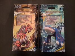 Pokémon Cosmic Eclipse Themendecks: Groudon & Kyogre Depths