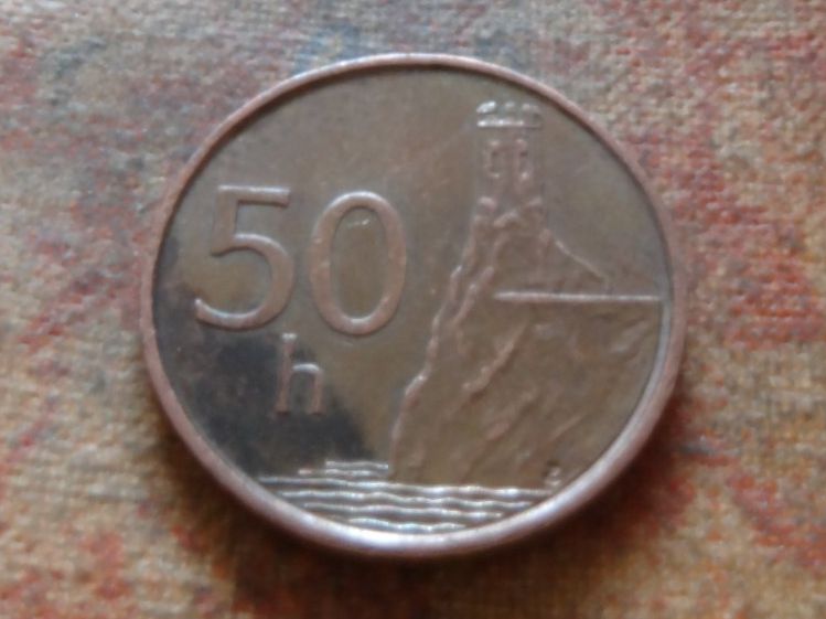 Alle Münzen: SLOVENIE  50  Halierov  2003 – Gebraucht aus Romanel-sur-Lausanne von Swift13