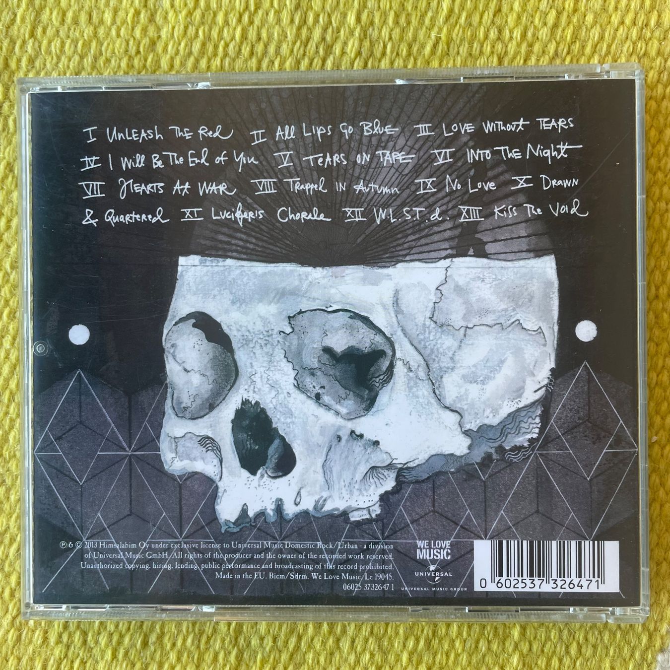 CD: HIM-TEARS ON TAPE – Usato da Rorschacherberg venduto da CD-Roli 1