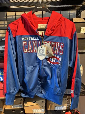 Jugendlich Hoodie Old Time Hockey Montreal Canadiens L neu