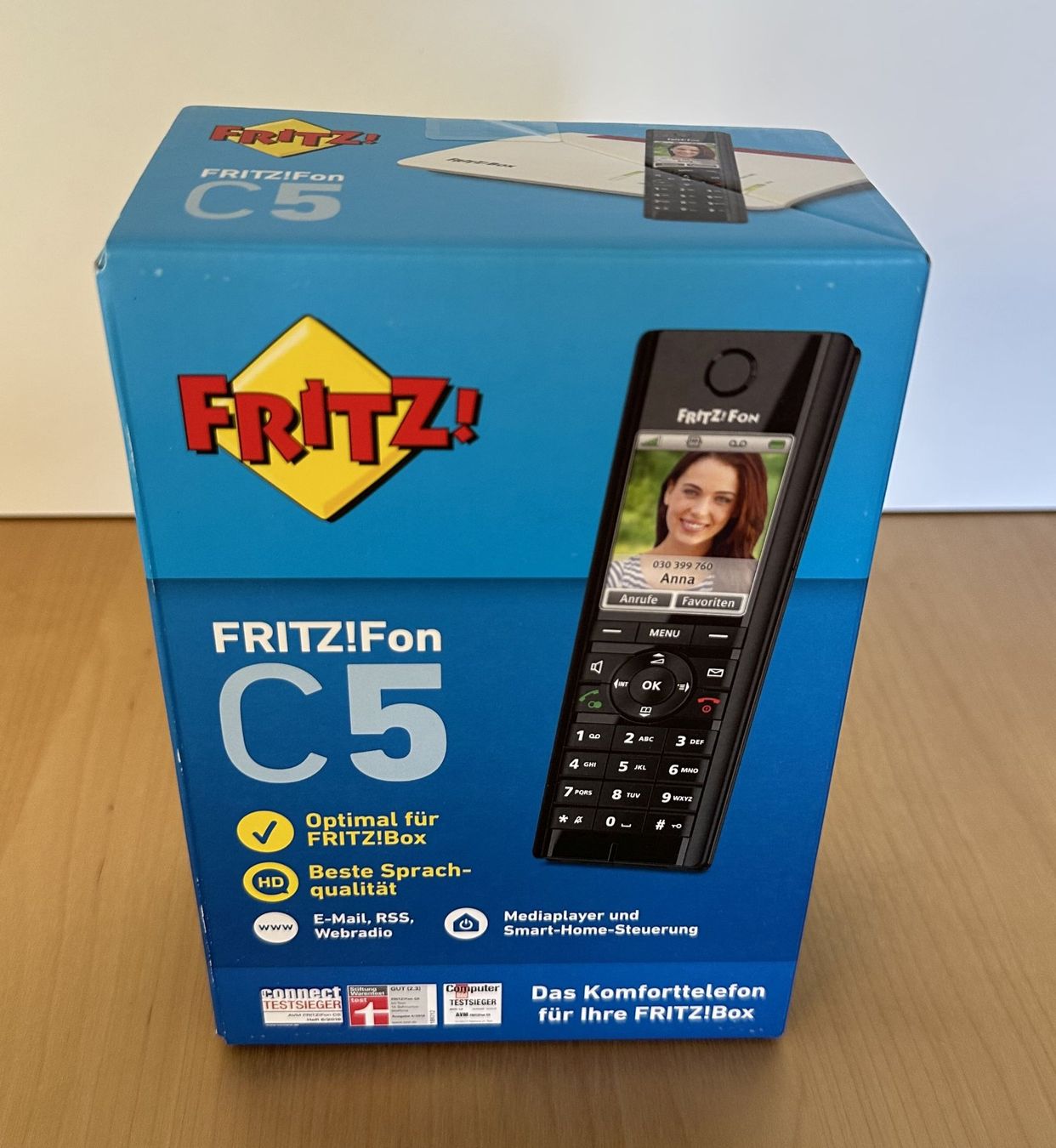 Avm Telefoni: AVM Fritz!Fon C5 – Nuovo e nell'imballaggio originale da Dielsdorf venduto da Empowered