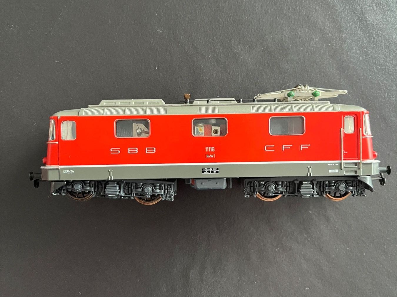Hag Modellini di ferrovie: HAG Modell Re 4/4" SBB ex Swiss Express, DC – Usato da Egliswil venduto da pokerface47 1