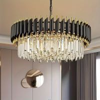 EINZELSTÜCK ❌  Luxus Kronleuchter Black & Gold