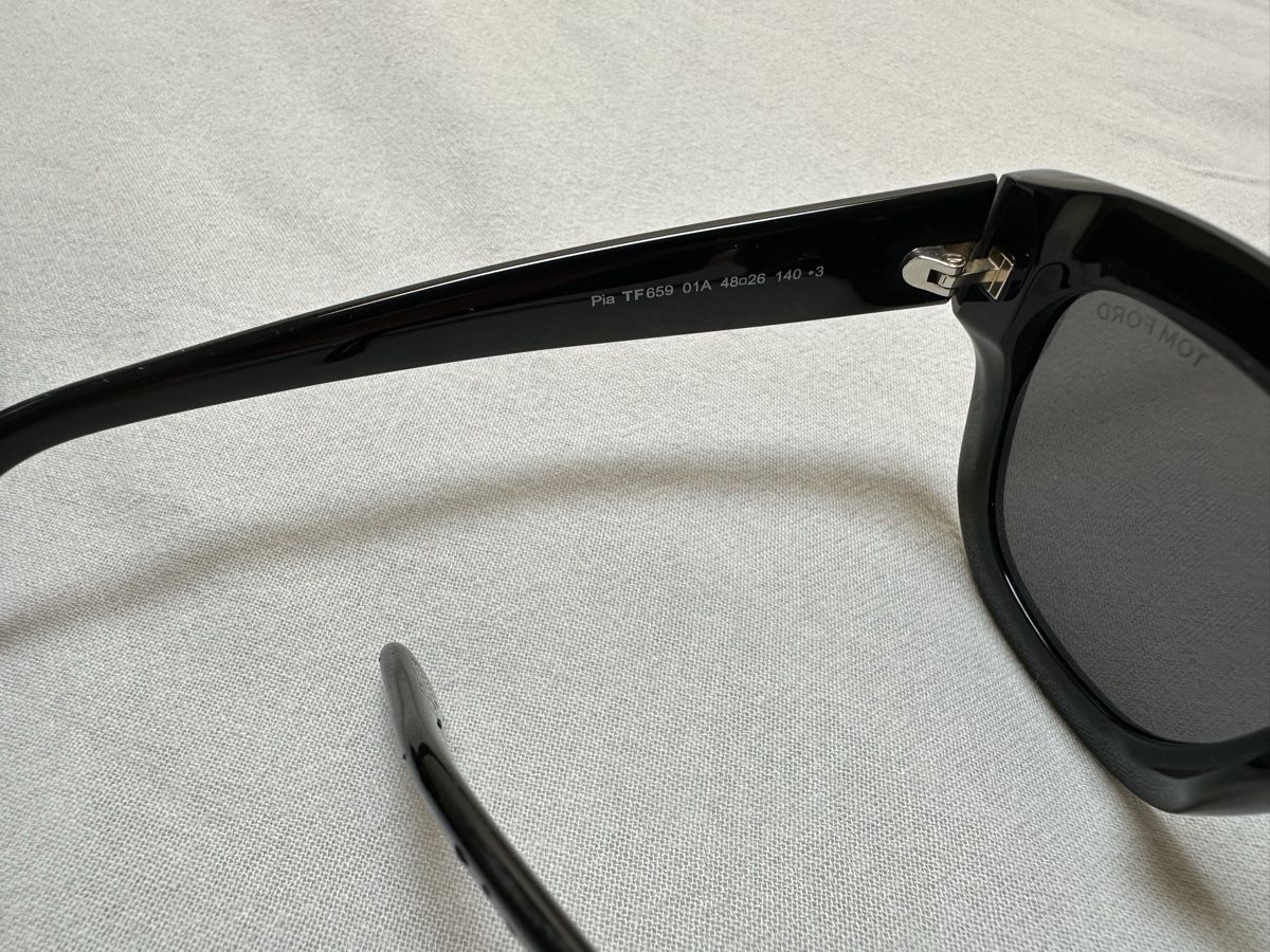 Tom Ford Brillen & Gläser: Tom Ford Sonnenbrille – Gebraucht aus Horn von iva_gc6d 3
